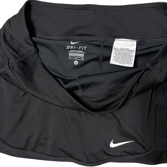 Nike Core Black Mini Boardskirt Swim Skort Size M - Picture 9 of 10